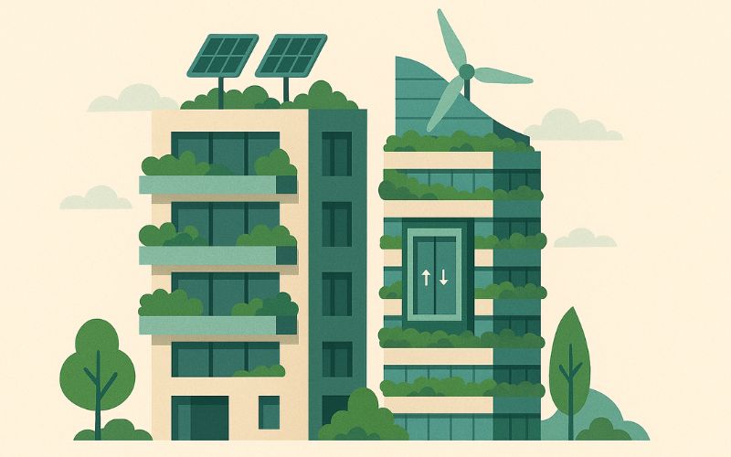 Architettura Sostenibile: Come la Mobilità Verticale Sta Ridefinendo le Città