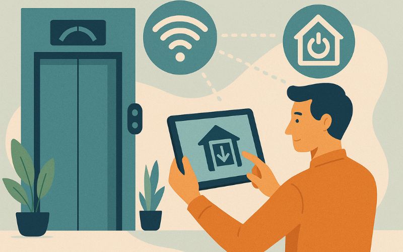 Smart building e domotica: come cambia la gestione degli ascensori