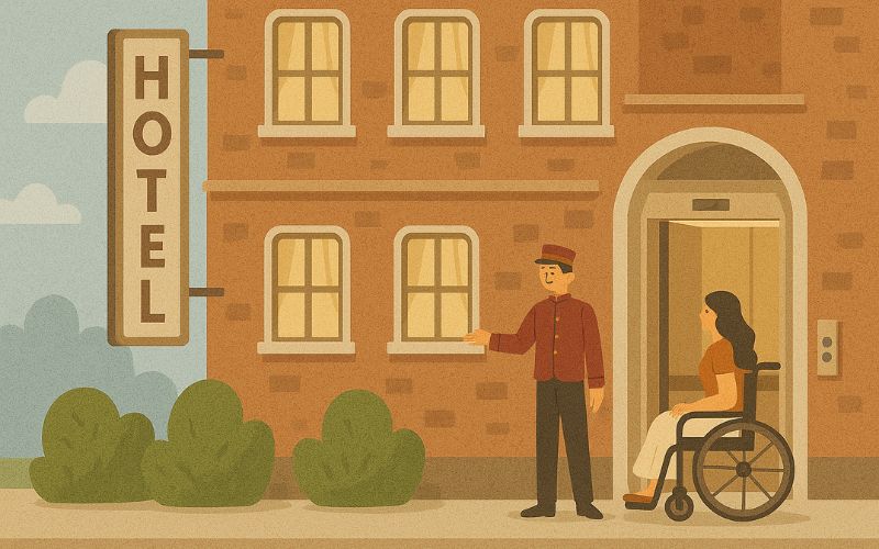 Architettura e accessibilità turistica: il ruolo degli ascensori per hotel